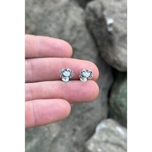 Sterling Silver Crab Post Earrings, Silver Crab Post Earrings, Crab Earrings